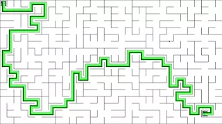 Mazes - Maze Generator and Solver Python Pygame