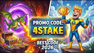 Stake Promo Code — 4STAKE! Your Welcome Exclusive Bonus (best Stake promo code 2026)