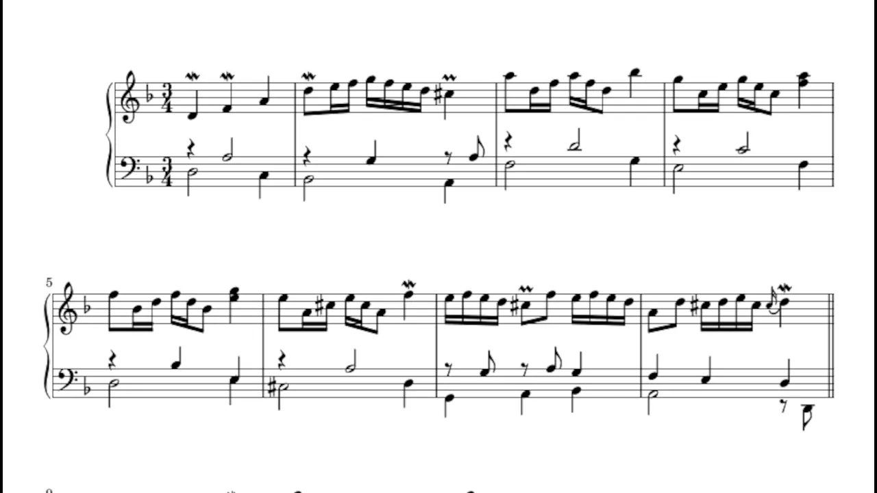 Henry Purcell Rondeau in d-minor Henry Purcell Rondeau in d-minor