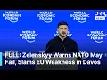 Lagu FULL EVENT: Zelenskyy Exposes Europe’s Fear of Putin, Warns NATO May Fail Without US at Davos | AC1G