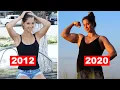 VladiSlava Galagan transformation THEN and NOW 2012-2020 Beautiful muscle girl transformation