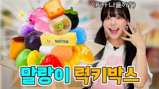 말랑이 랜박 3개 사봤는데 야르😋vs밤티🤮 +구독자이벤트✨