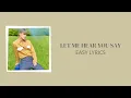 Download Lagu SEVENTEEN (세븐틴) - LET ME HEAR YOU SAY EASY LYRICS
