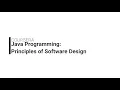 COURSERA Java Programming Principles of Software Design All Quiz Answers