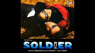 hindi film soldier tera rang balla balle full audio song 