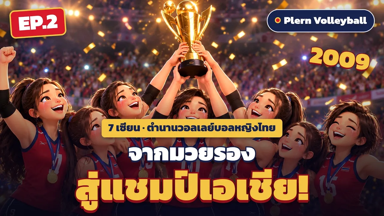 จากมวยรอง สู่แชมป์เอเชีย EP.2 | 7เซียน-ตำนานวอลเลย์บอลหญิงไทย