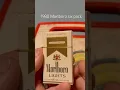 Opening rare sealed vintage pack 1980’s Marlboro cigarettes review short clip 👍