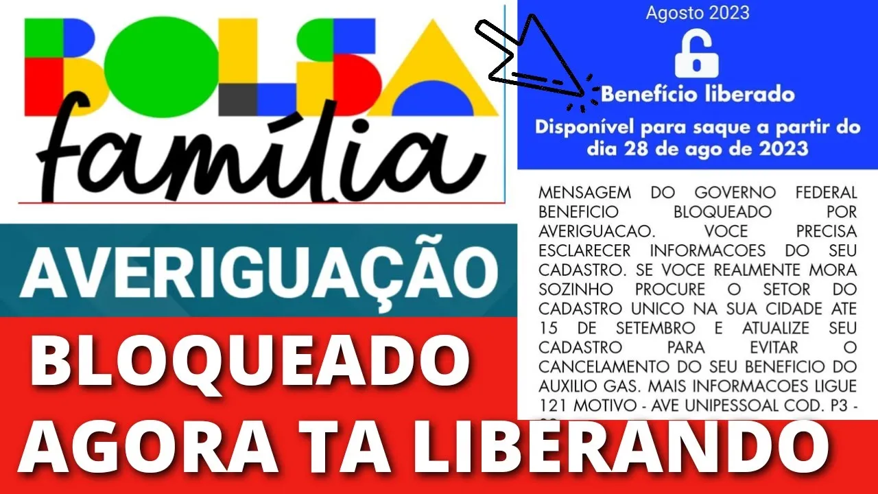 ⚠️ BOLSA FAMÍLIA BLOQUEADO ATUALIZAÇÃO DÊ AGOSTO TA LIBERADO NO APP BOLSA FAMÍLIA