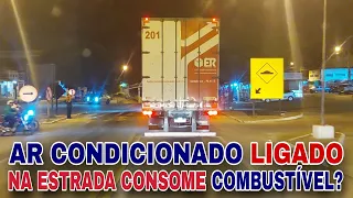 AR CONDICIONADO LIGADO NA ESTRADA, O CONSUMO DE COMBUSTÍVEL AUMENTA?
