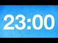 timer - 23 minute countdown with rain sound