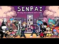 Friday Night Funkin' : Senpai, but every turn a different cover is used (BETADCIU)