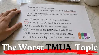 The Contrapositive Explained TMUA Logic
