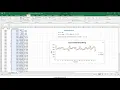 Exponential Smoothing in Excel data analysis add in
