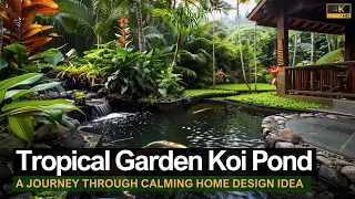 Download Journey Through Calming Tropical Garden with Koi Pond from MikoHouse Design Collection 2024 MP3