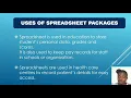 INFORMATION TECHNOLOGY SPREADSHEET PACKAGE JSS 3