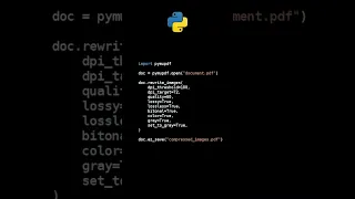 Optimize PDF File Size with Python PyMuPDF