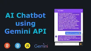 Build an AI Chatbot Using HTML CSS and JavaScript with Gemini API Emoji Picker