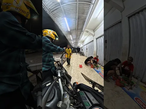 maaf ganggu makan nya ya bang