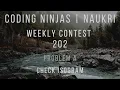 Code360 Coding Ninjas Weekly Contest 202 Problem A Check Isogram CPP Java Codes