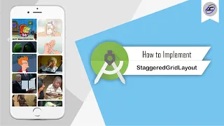 How to Implement Staggered GridLayout in Android Studio StaggeredGridLayout Android Coding