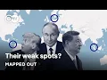 Chokepoints How small waterways make big powers vulnerable Mapped Out