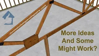 Bottom Roof Truss Cord Repair Ideas - Engineered Roof Framing Systems