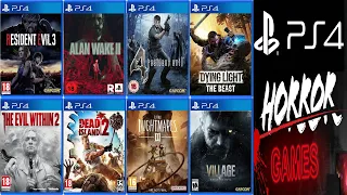 Top 50 Horror PS4 Games of All Time PlayStation 4 2026