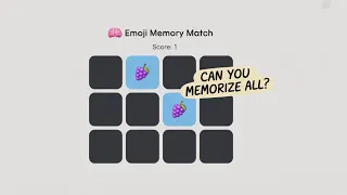 Build a Memory Card Game with HTML CSS JavaScript Fun Matching Game Tutorial