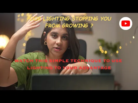 How to do BASIC lighting technique to improve your VIDEO QUALITY (HINDI)