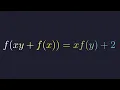 Solving Famous Olympiad Functional Equation USAMO 2023 Problem 2