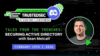 Discord Livestream - Tales from the Trenches Securing Active Directory