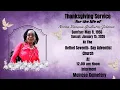 Thanksgiving Service For the Late Norma Vanessa Goulburne Johnson