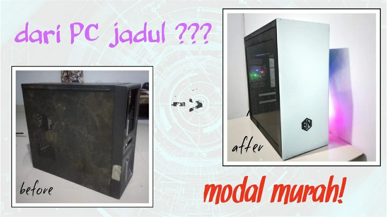 BIKIN CASING KOMPUTER SENDIRI DARI MULTIPLEX BEKAS | DIY PC CASE Ada pertanyaan silahkan tinggalkan . 