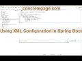 Using XML Configuration in Spring Boot with ImportResource