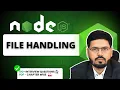 File Handling Basics in NodeJS Day 7 techeducoder