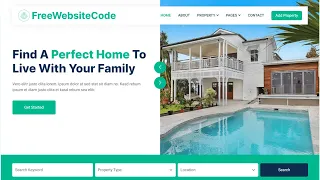 Responsive Real estate Website Development With HTML CSS JavaScript Tutorial