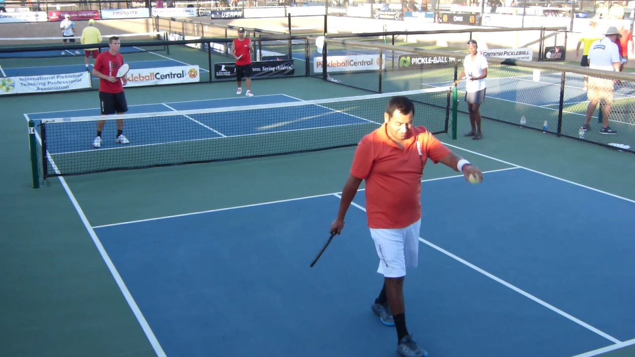 USAPA Nationals 2016 35+ MD FINALS Game 1 Dave Weinbach/Enrique Ruiz v Brent Ditzik/Rob Davidson