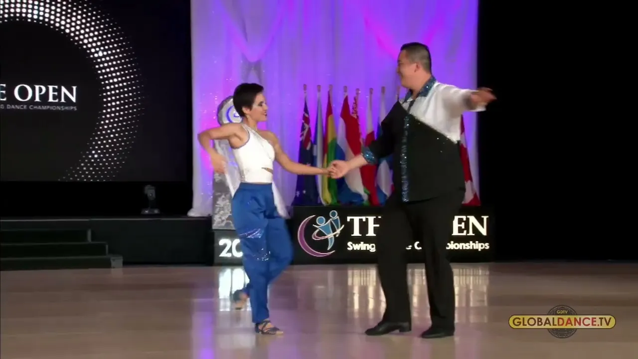 Victor Chen and Daisy Mohrman - 2nd Place Rising Star - The Open 2024