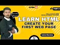 HTML Tutorial for Beginners 2026 Create Your First Web Page in VS Code Full Stack Web Dev Course