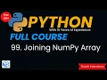 Join NumPy Array in Python NumPy concatenate NumPy stack hstack vstack dstack Function