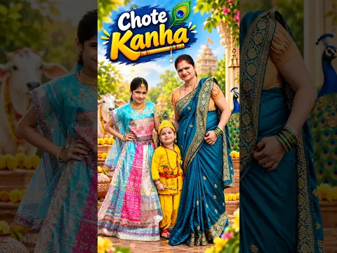 Chote Kanha ❤️ Happy Janmashtami 🦚 #kktvibes #janmashtami #janmashtamispecial