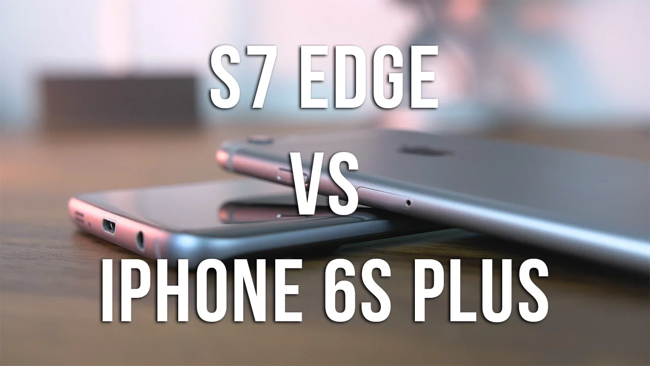 Samsung Galaxy S6 Edge+ VS IPhone 6S Plus - Speed & Camera Test!