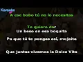 Lola Indigo - MOJA1TA (KARAOKE - INSTRUMENTAL)