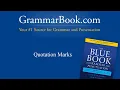 Quotation Marks