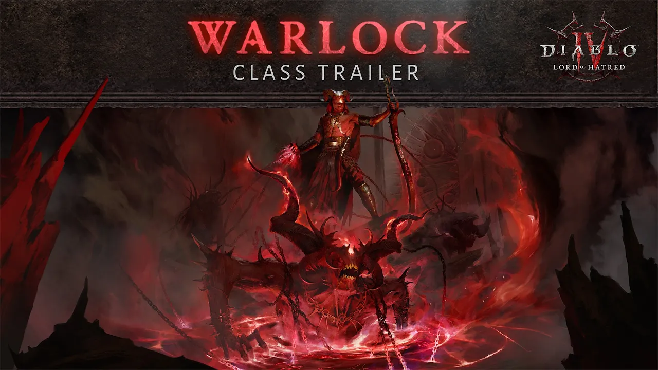 Diablo IV | Lord of Hatred | Warlock Class Trailer