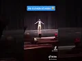 The time I turned into squidward on stage