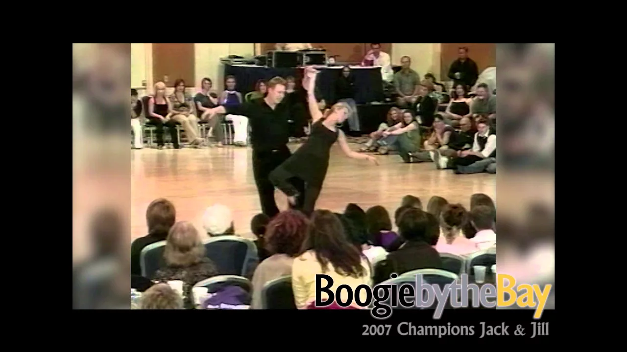 Kyle Redd & Deborah Szekely  - 2nd Place - 2007 Boogie by the Bay (BbB) - WCS Champions Jack & Jill