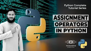 Python Assignment Operators Assignment Operators In Python Python Operators Python