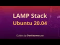 How To Install Apache MySQL PHP LAMP Stack on Ubuntu 20 04
