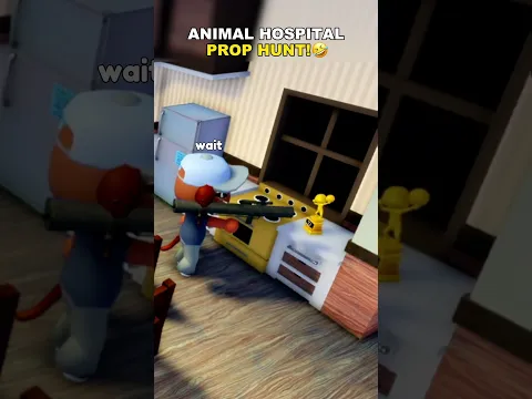 😂 funniest animal hospital prop hunt.. #usa